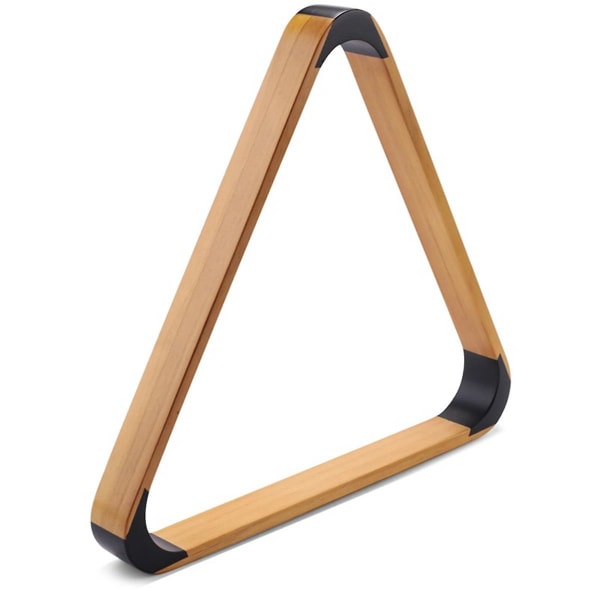 Trekantstativ i tre for biljardkuler - Solid Triangle Rack - Biljardkuleholdere - Triangelstativ for biljardkuler