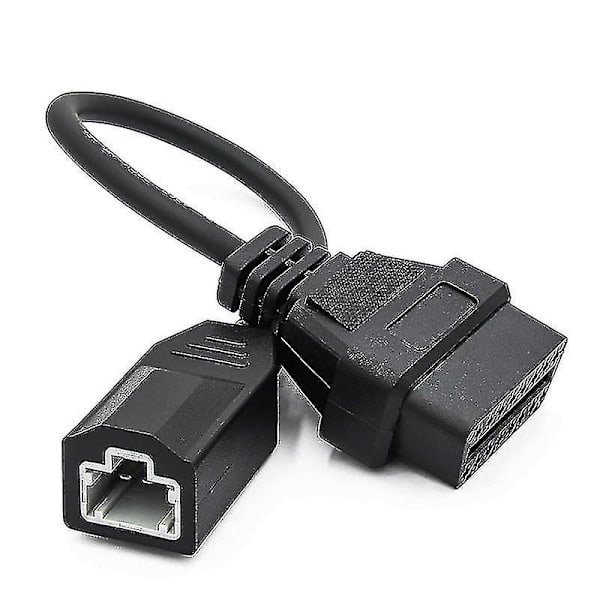 OBD2 Kabel til Honda 3-polet OBD1 Adapter OBD2 Obdii til Honda 3-polet til 16-polet Stik Kompatibel Di [DB]