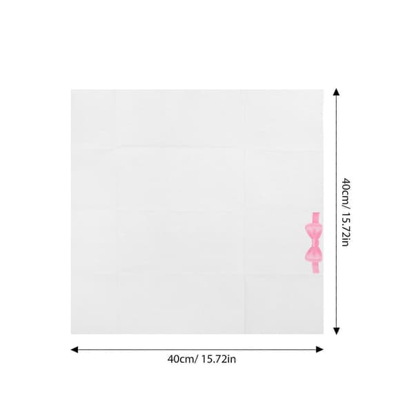 Fickservetter för hotellbruk 50 st rosa papper