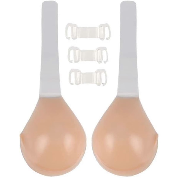 Invisilift BH, Silikon Selvklebende Løfte-BH Push Up Skjuler Løfte-BH For Kvinner TY [db] C