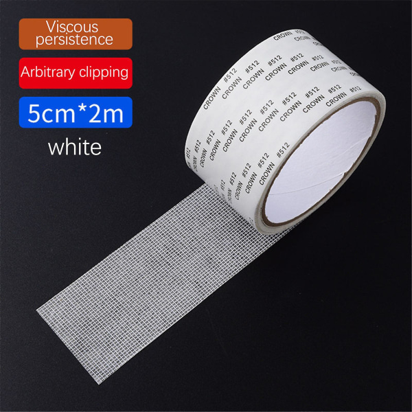 White fly screen door repellent repair tape waterproof mosquito net fly screen window net repair subsidy