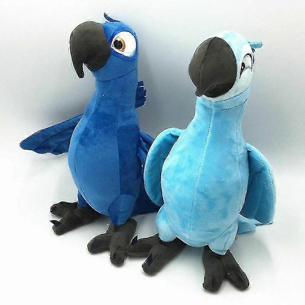 12' Rio Plysch Leksak Papegoja Fågel Gosedjur Docka Present Leksaker-1 C [DB] 2pcs