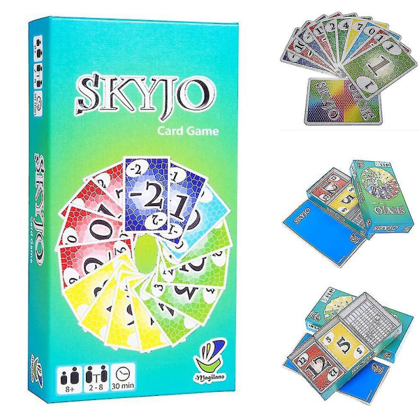 Skyjo /skyjo Action - Viihdyttävä korttipeli perhejuhlapeli [DB] Skyjo