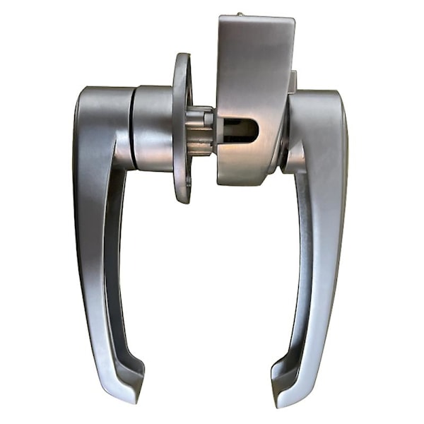 Toalettdörrlås för husbil, badrumsdörrlås, handtagslås för husvagn och båt, husbilstillbehör [DB] Pearl chrome
