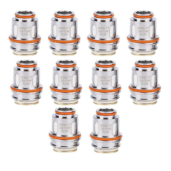 10 st Z-serie ersättningsnät spole Z1 KA1 0,4 ohm för spolar [db] Silver