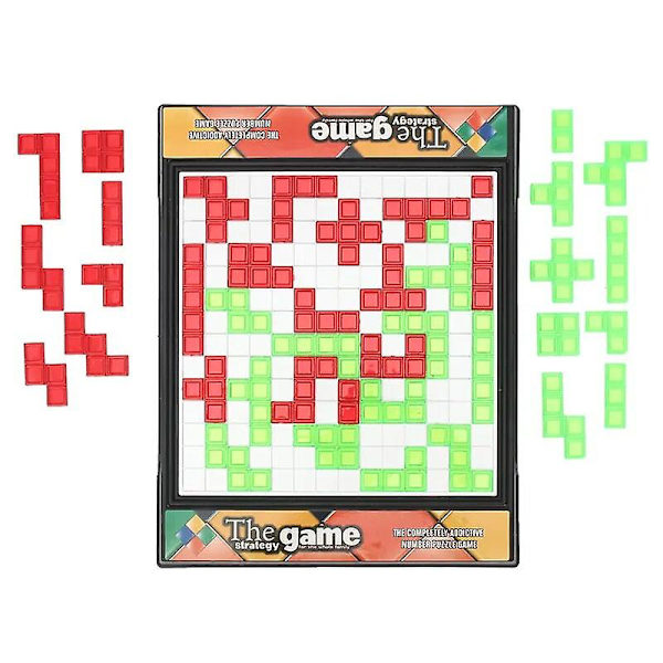 Strategispil Blokus Brætspil Lærende Legetøjssquares Spil Nemt At Spille For Børn Serie Indendørs Spil [DB] 2 players
