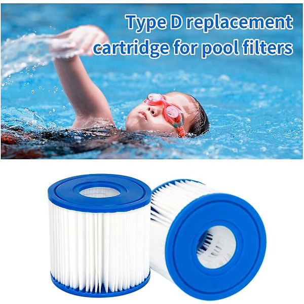 GDRHVFD | Sæt med 4 filtre til Summer Escapes Type D swimmingpool, Summer Waves P57100102, SFS-350 RP-350 [DB]