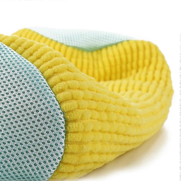 2 stk. skovaskepose for vaskemaskin, vaskepose for sko for vaskemaskin og tørketrommel (gul) [DB] Yellow - 2pcs