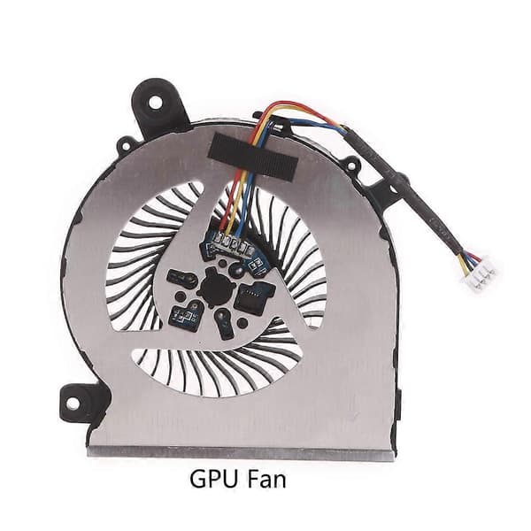 til MSI Katana GF66 GF76 11SC 11UC Laptop CPU Køleventilator 5V 4pin GPU Radiator [DB] GPU