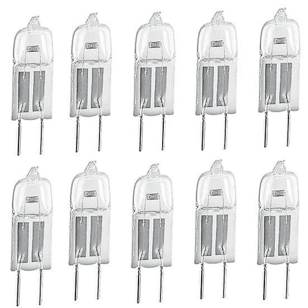 10 kpl G4 12V 20W halogeenipohjaiset lamput kattokruunuihin ja riippuvalaisimiin [DB]