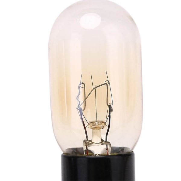 Mikroaaltouunin valolamppu, pohjarakenne 230 V 20 W, vaihto lamppupitimellä [DB] Black A