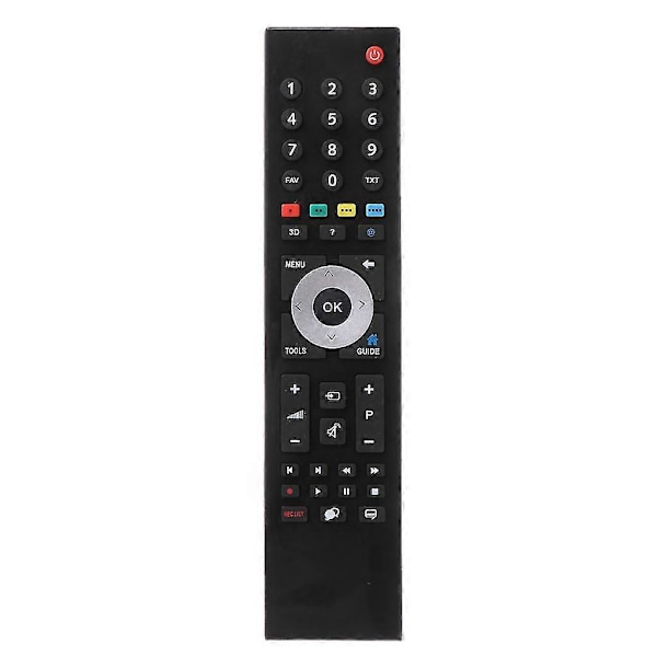 DB Ersättningsfjärrkontroll TP7187 för GRUNDIG TP7187R för Smart TV Fjärrkontroll Mediaspelare Tillbehör Black