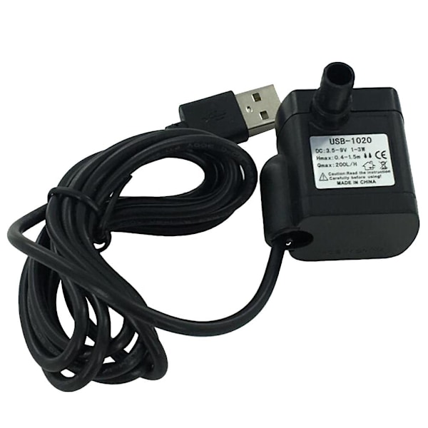 Liten Filter Akvarium Vattenpump Dammpump Vattenpump Fontäner Liten Akvarium Filter db Black 200X3.8X2.8cm