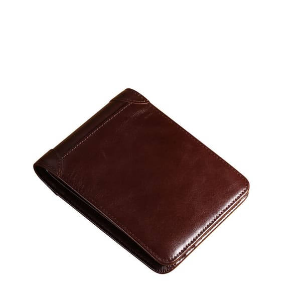 Herre Oversized Bifold Pung i Læder