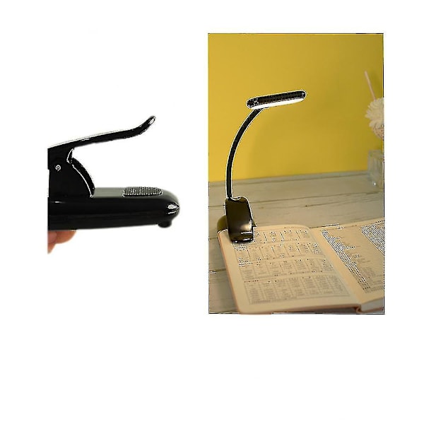 Mini kannettava kirjalampun, Led-musiikkileikkurilamppu, Lukemisen silmäsuojaleikkurilamppu, Usb-latausleikkurilamppu [DB]