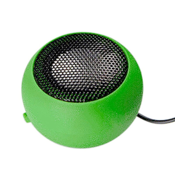 3,5 mm Mini Bärbar Hamburgerhögtalare för Mobiltelefon Surfplatta PC Fg {db} Green