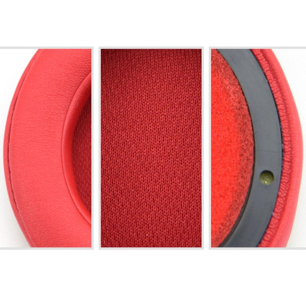 2X udskiftning ørepuder pude til Beats By Dr. Dre Studio 2 3 trådløse headset [DB] Red