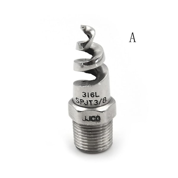 Db Ny 1/4\" 1/2\" Rostfritt Stål Spiral Kon Atomizer Spraymunstycke Sprinklerhuvuden Hfmqv A