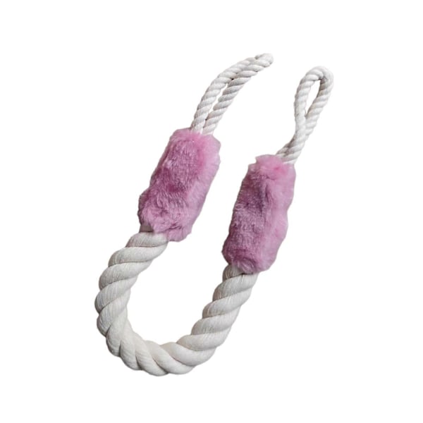 Dörrhandtagsdragsrep Anti-klämremmar Stoppar Multifunktionell Hundfinger Skydd Dörrsnören för Sovrum Vardagsrum db Pink 60cm