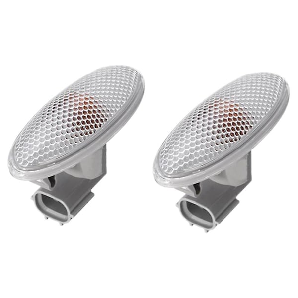 1 Pari Auton Vilkkuvaloa Sivulle Valoille //Yaris/ 2006-2013 db White
