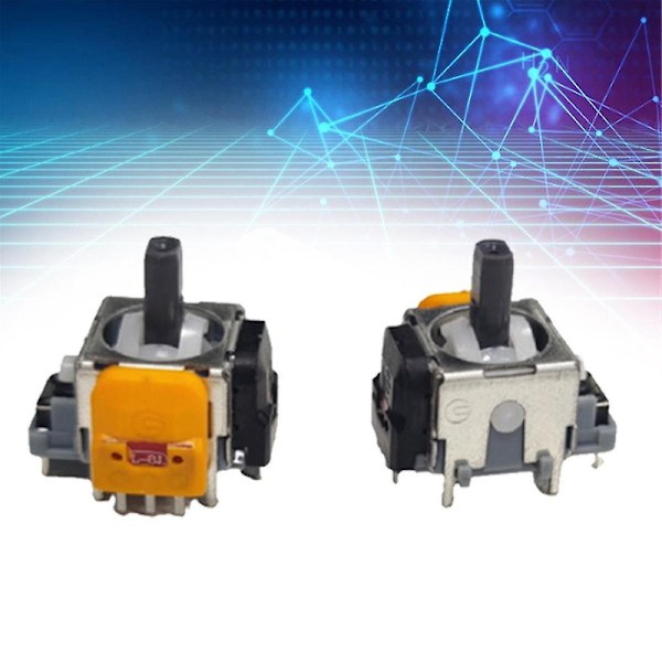 10 st 3:e generationens joysticks för Xbox Series S/x Hall elektromagnetisk hög precision justerbar joysticks DB YellowBlack