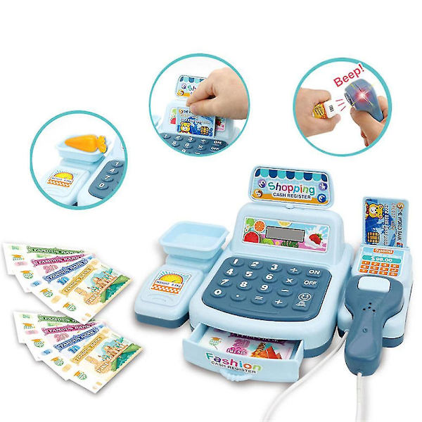 Kassapeli Leikki Koti Simulaatio Supermarket Kassa Puzzle Lapset Lelut {db}