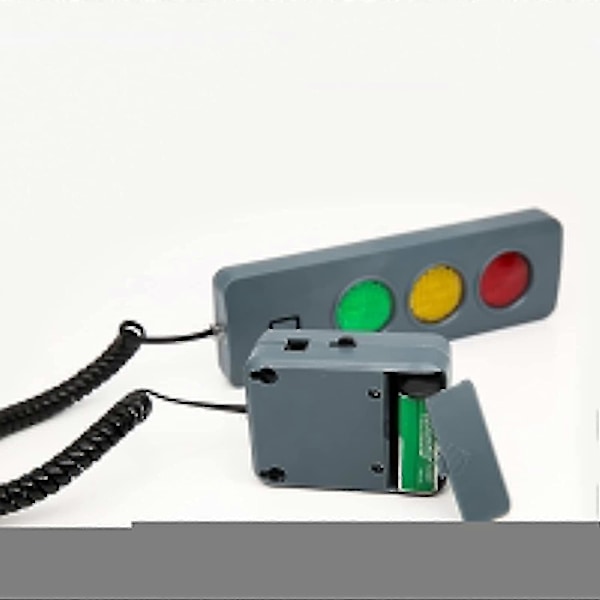 Garage Parkering Assistent, LED Parkering Advarselslys, Garage Parkeringssensor Hjælp, LED Stop Skilt Bumper Sensor Med Justerbar Højde [DB]