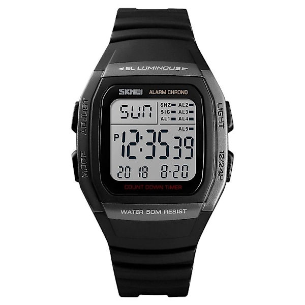 Skmei 1278 Outdoor 50m Waterproof Digital Watch (FW)