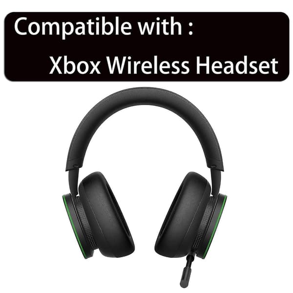Reservede Ørepude til Microsoft Xbox Series Wireless Gaming Headset {Db} black headphone pads