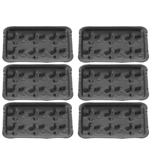 Minibakform i legering, liten bakform för dekoration med 6 st brickor[DB]