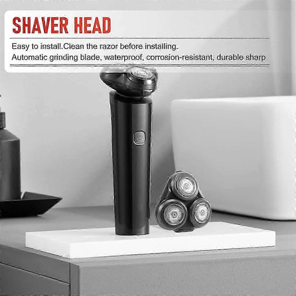 Komplett erstatningshode egnet for Philips Norelco Series 5000 barbermaskiner [DB] As Shown