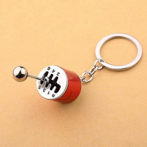 2 stk. Mini Bil Gearstang Fingerspidser Legetøj Simulation Automatgear Legetøj Manuel Gearskifte Anti-stress Fidget Legetøj Egnet Til Dreng Db red