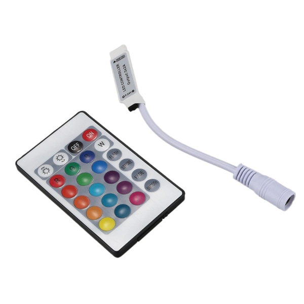 24 knappers mini IR fjernkontroll for RGB [DB] as shown
