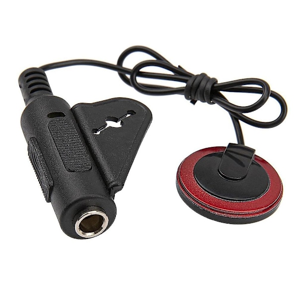 2 stk Kontaktmikrofon Pickup Eq Smd Instrument Pickup Gitar Fiolin Banjo Ukulele Tilbehør-b [db] BlackRed