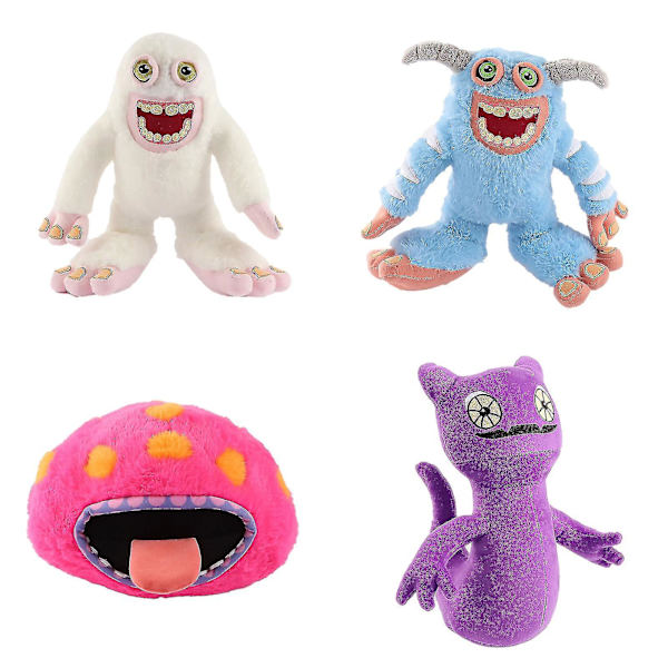 My Singing Monsters Pehmolelu Wubbox Maw Ghazt Rare Mammott Nuket Pelottava Konsertti Lelut [DB] Purple