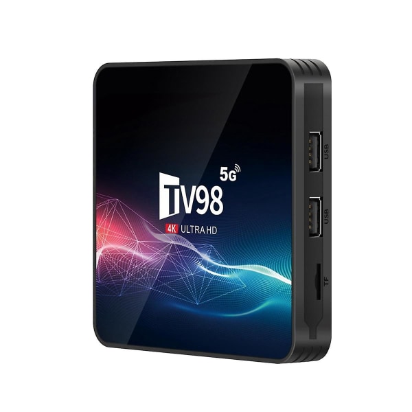 Tv98 TV Box 2g+16g 2,4g &5g Wifi Allwinner H313 4kx2k Android 12 Set-top Box Tv98 Media Player Eu P