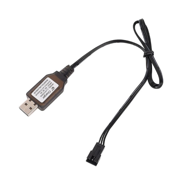 6.4v/7.4v Oplader Li-i Sm-3p Til Rc Legetøj Fjernbetjening Positiv Bærbar Usb [DB] 7.4V