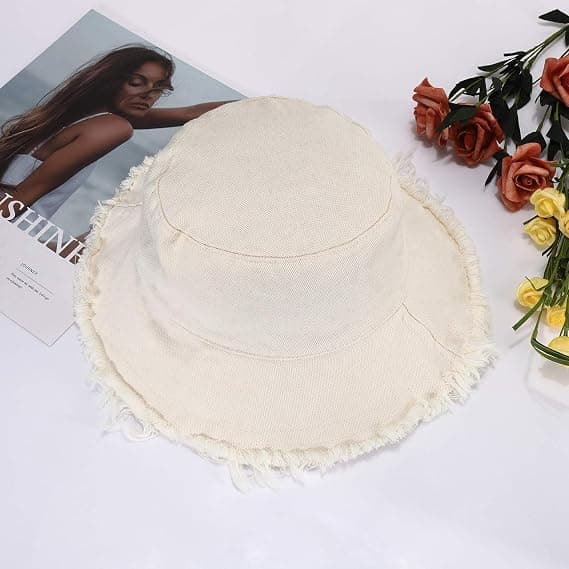 Sommerhat til damer - Solhat - Bucket hat - Til strandferie