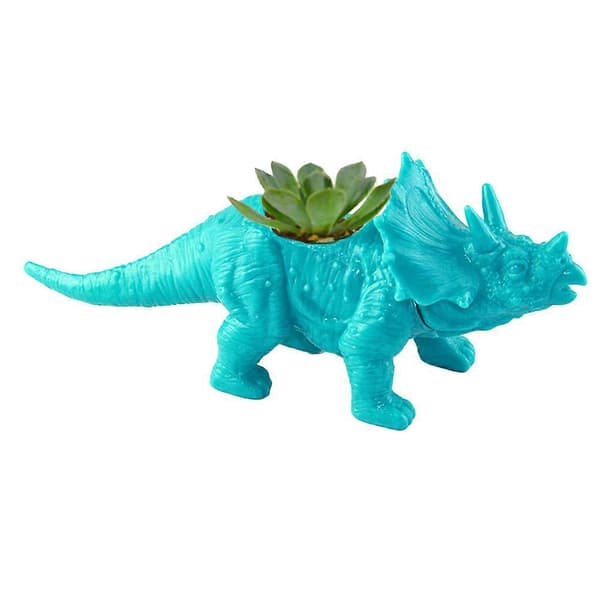 Dyreformet urtepotte i plastik til planter, mini sukkulentpotte [DB]