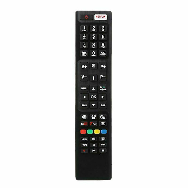 Rc4848f För Hitachi Bush Techwood Lcd Tv Fjärrkontroll 55hk6t74u 48hb6t72u [DB]