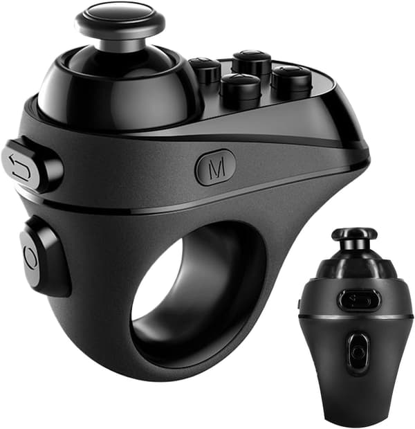 PC-spilcontroller - Trådløs joystick-gamepad | ABS elektrisk enhedscontroller til TV, computer, bærbar computer, telefon, tablet og tilbehør, Kompa[DB]