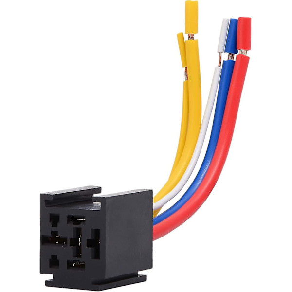 1 pakkaus rele 12v 80a 5 nastaa auto raskas käyttö päälle/pois, 5 johdin auto H {DB}
