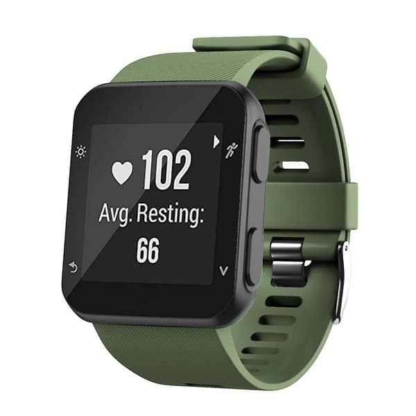 Silikone Urrem Til Garmin Forerunner 35 Til Garmin Forerunner 35 [DB] Army Green