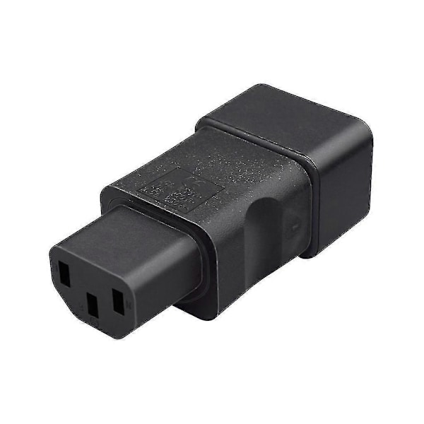 C20 till C13 Kontakt Strömkontakt Hane till Hona Omvandlare 10A 250V Svart db