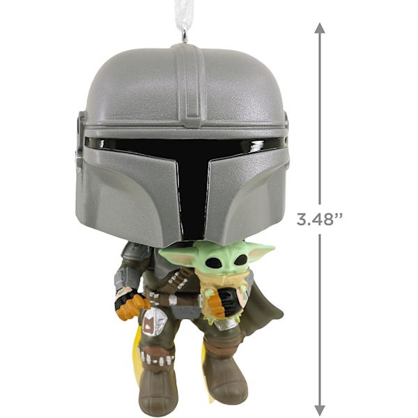 Star Wars The Mandalorian Med Barnet Funko Pop! Julepynt