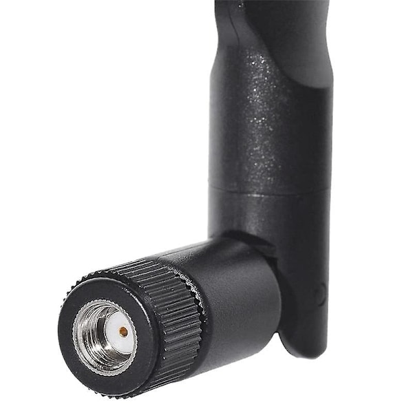 4 kpl kaksoiskaistakaista WiFi-antenni 2.4GHz 5GHz 5.8GHz 8DBi MIMO RP-SMA urosantenni WiFi-reititinille langattomaan {DB} Black