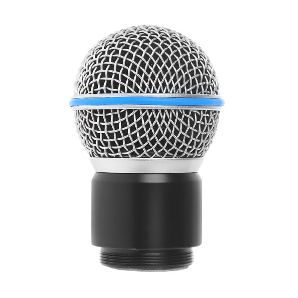 Ersättande trådlös handhållen mikrofon gallerkassett Kapsel för huvud för Shure Beta58a Pgx2pg4 Ram för skal db