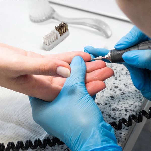 Neglebor Rensebørste til Manicureværktøj med Støvfjernelse[DB]
