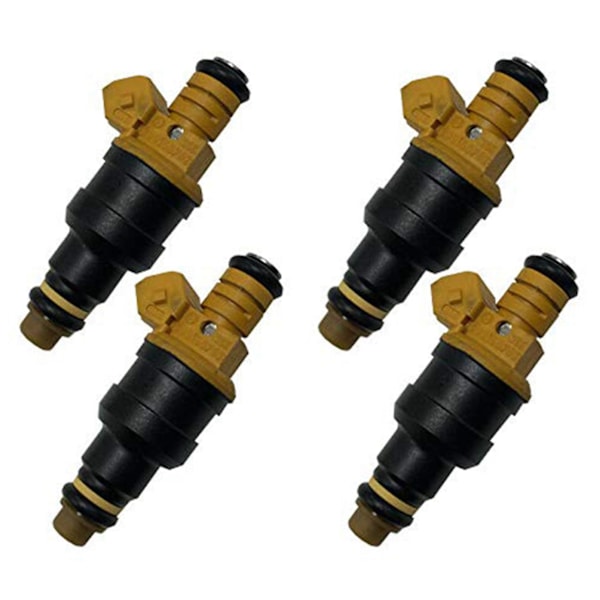 4st Bränsleinspridare Set 0280150762 Passar För 405 505 240 244 245 740 780 940 1.9l 2.2l 2.3l [DB] black