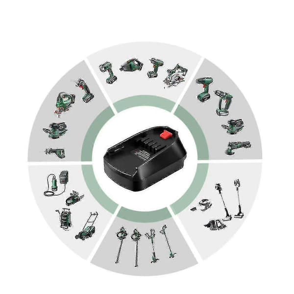 Adapteromvandlare Bosb18c för användning med Bosch 18V litiumjonbatteri BAT618[DB]